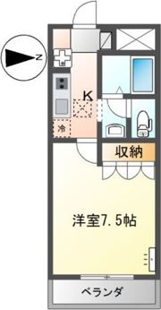 オレンジハウス・Tの間取り画像