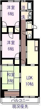 I’sタウンの間取り画像