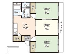 みどりマンションの間取り画像