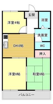 アネックス奥村の間取り画像