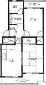 松栄マンションの間取り画像
