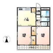 メイプルハイツの間取り画像
