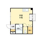 ウエストハイツの間取り画像