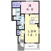 エレガンス ケリー Ⅰの間取り画像