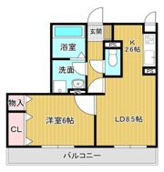 クレールVの間取り画像