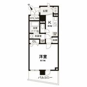 サンタグリュス武蔵小山の間取り画像