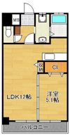 サンシャインIVの間取り画像
