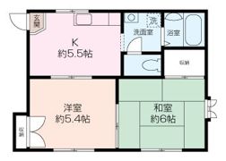 クレフォート磯子Aの間取り画像