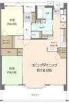 レクセルマンション三鷹の森の間取り画像