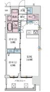 スプランディッド本町グランの間取り画像