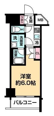 クラリッサ大通り公園の間取り画像