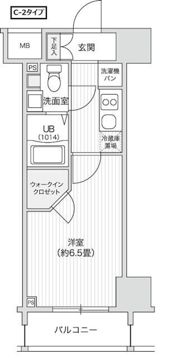 レジディア笹塚Ⅱの間取り画像