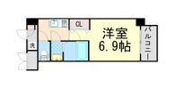 ウインズコート豊中曽根東の間取り画像