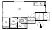 D-BOX戸水Bの間取り画像