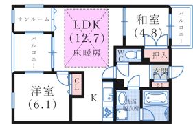 ワコーレシエラ神戸の間取り画像