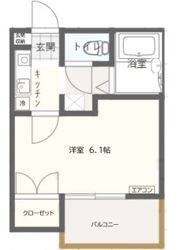 フローリッシュ浦安の間取り画像