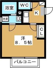 サンシティー町北の間取り画像