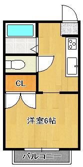 フレグランス吉田の間取り画像