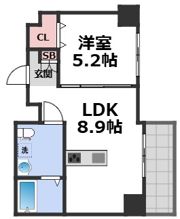 ヴァローレ布施の間取り画像