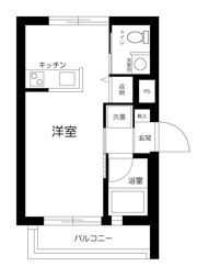 Hills A・Kの間取り画像
