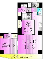 ミネルヴァ千住新橋の間取り画像