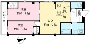 チェリッシュの間取り画像