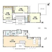 桜上水3丁目貸家の間取り画像