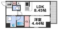 プレジオ永和EUROの間取り画像