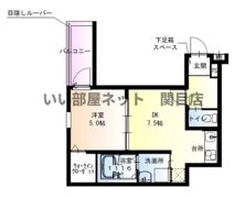 フジパレス津田駅前Ⅰ番館の間取り画像
