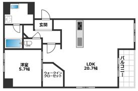 ドルフブランシュ・ブルーの間取り画像