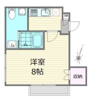 NORTH APARTMENTの間取り画像