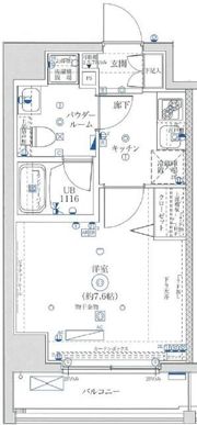 ユリカロゼAZEST高島平の間取り画像