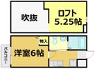 ロフティ北花山Ⅱの間取り画像