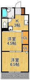 ラポールIIの間取り画像