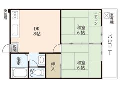 第1旭ビルの間取り画像