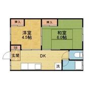和美荘3棟の間取り画像