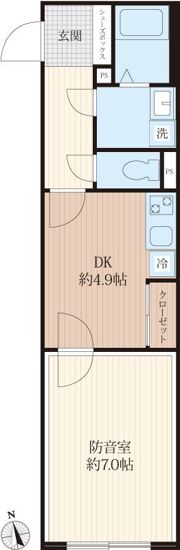 VORT高井戸西residenceの間取り画像
