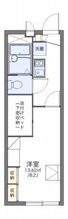 レオパレス清風Ⅱの間取り画像