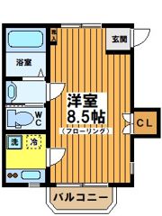 プチプランスの間取り画像
