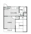 森ハイツの間取り画像