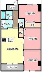 アルコリバーサイドの間取り画像