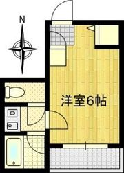 ハイツ浦野Ⅱの間取り画像