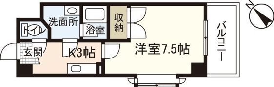 Brighton弐番館の間取り画像