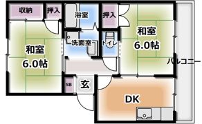タウンコート守口の間取り画像