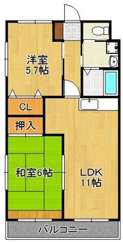 Bell39の間取り画像