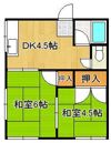 山下アパート（金田）の間取り画像