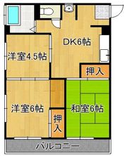 アリエス井堀の間取り画像