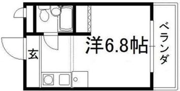 メゾン市川弐番館の間取り画像