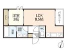 Regalest Fleurir 草津の間取り画像