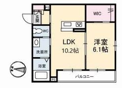 グランベレオ今津の間取り画像